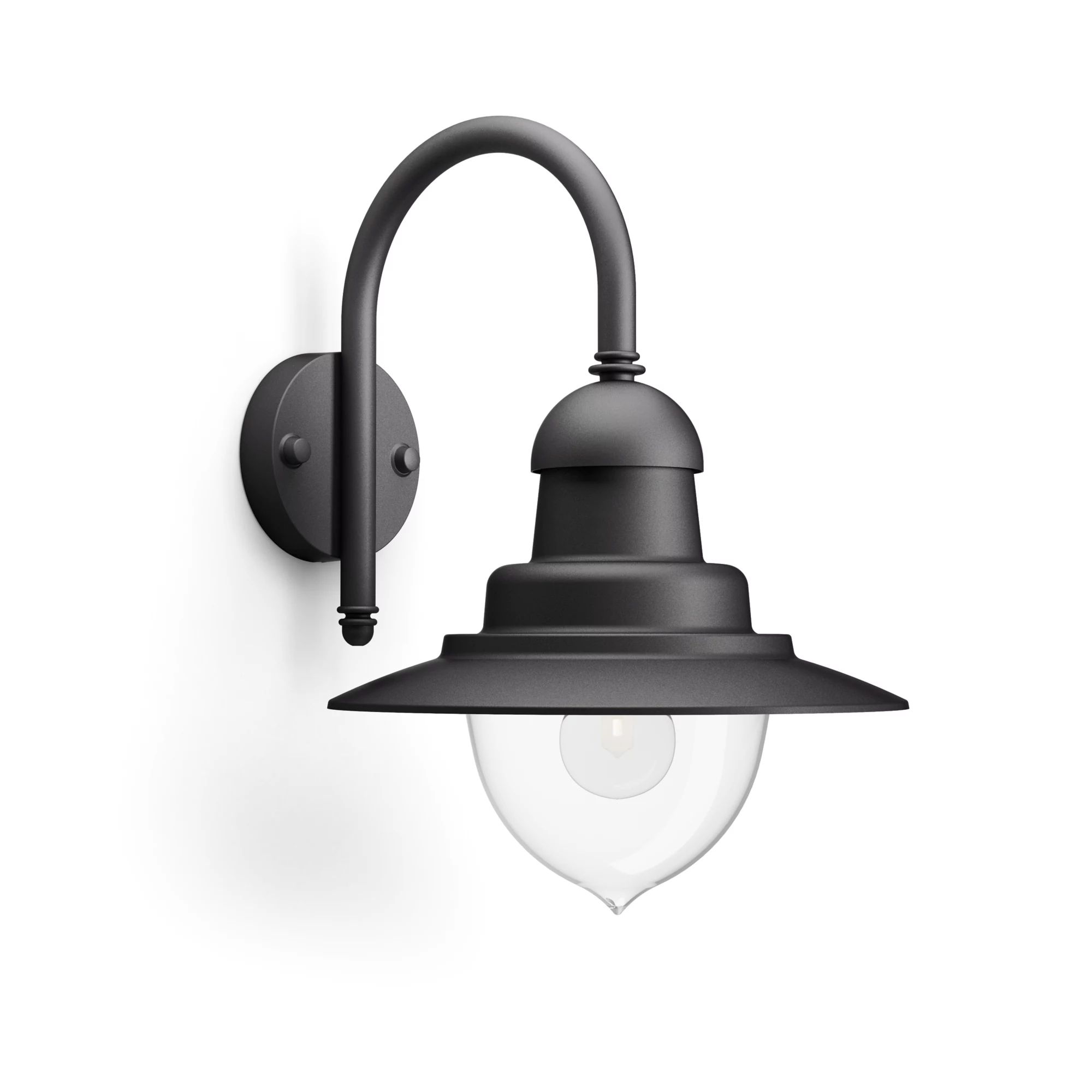 Philips Hue Philips myGarden Raindrop Outdoor Wall Light - Black - E27 - IP44