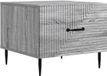 vidaXL Salontafel met lade Grijs sonoma 49 x 50 x 40 cm Bewerkt hout