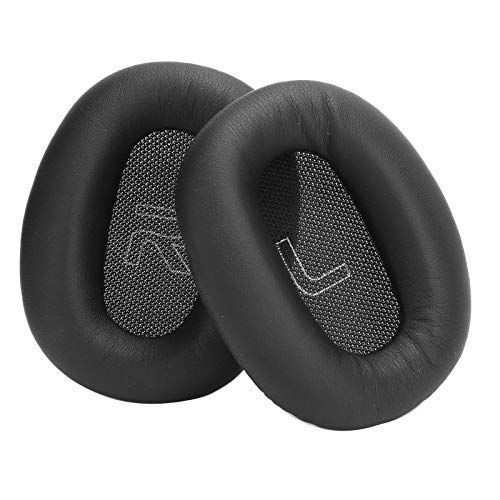 DAWH Hoofdtelefoon Oorhoes, Kunstleer Comfortabele Schuim Ademende Oorkussens voor Edifier W820BT/W828NB Headset