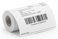Zebra Z-Perform 1000D 80 Receipt - Printeretiketten - Wit - Papier