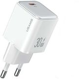 USAMS X-ron Serie Netadapter - 30W - PD3.0 Snel Opladen - Wit