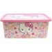 STOR Opbergbox Kinderen Hello Kitty met Klikdeksel 13 Liter