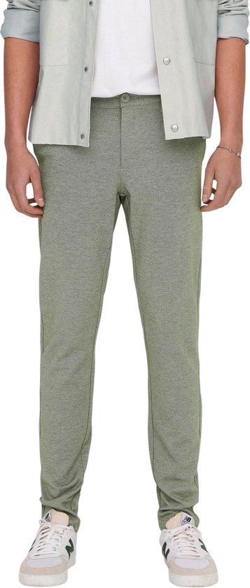 ONLY & SONS ONSMARK Slim Fit Chino Broek - Olive Night - Heren - Maat W38/L32