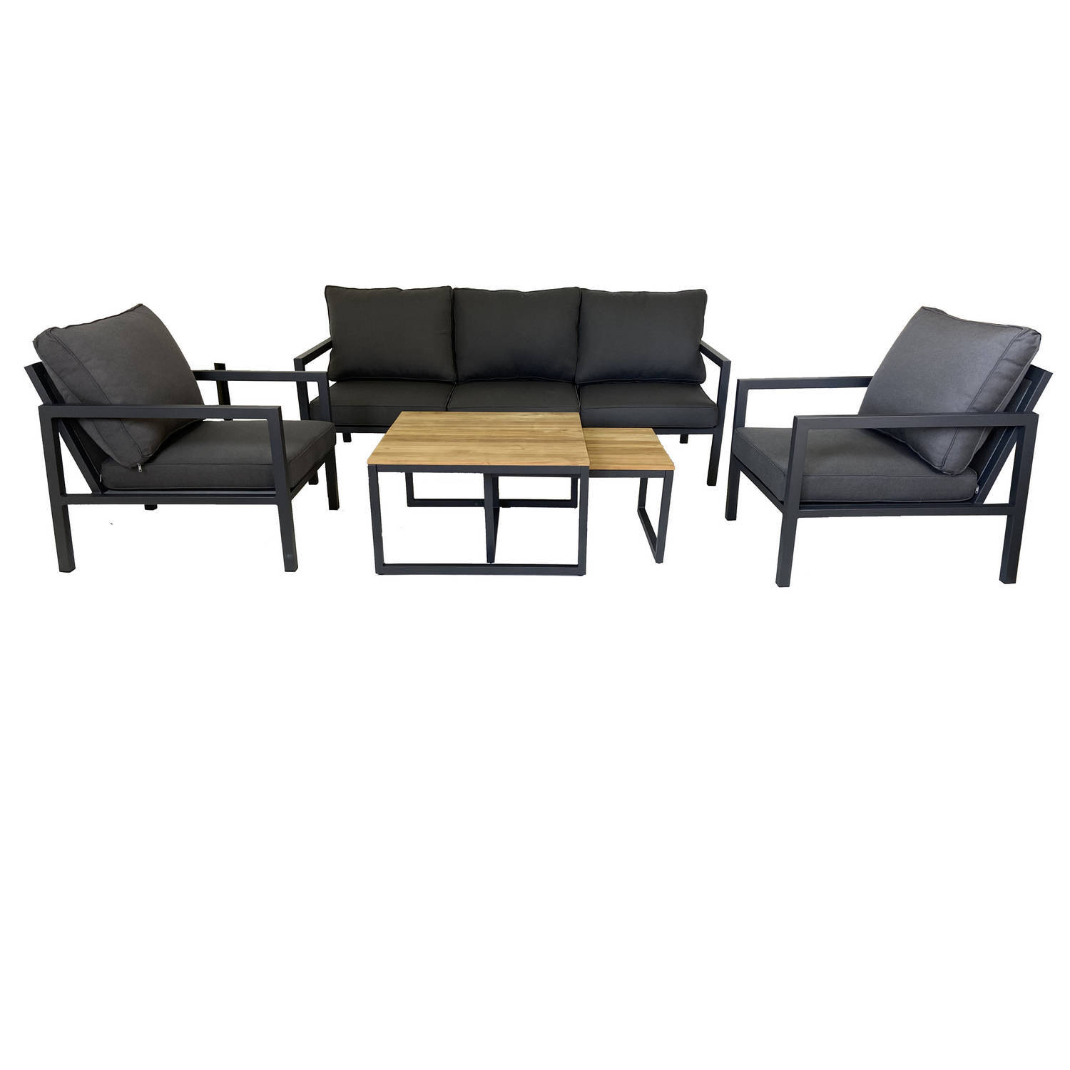 Mondial Living 5-persoons Sofaset Palazzo Incl. 2 kleine tafels