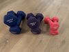 db Skills Black Friday set d'haltères 1 kg 2 kg 3 kg caoutchouc