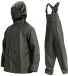 Wan GmbH Combinaison de pluie durable et imperméable pour hommes et femmes - Ensemble 3 pièces avec pantalon - Vert forêt - Unisexe - Taille de vêtement 104