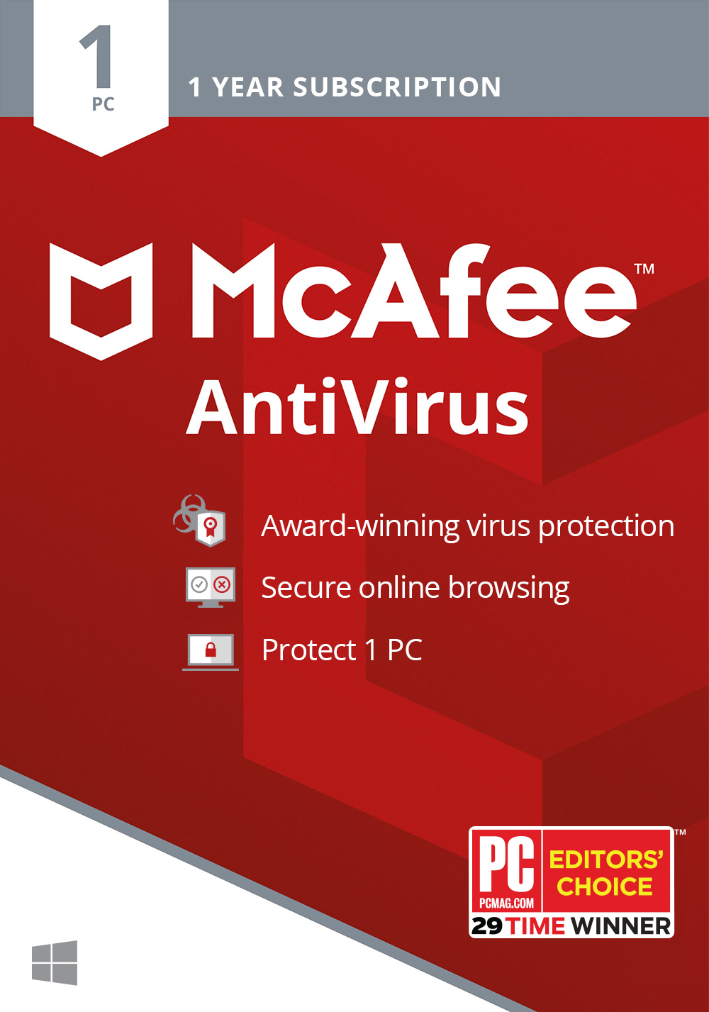 McAfee AntiVirus Plus 2021| 1PC - 1jaar