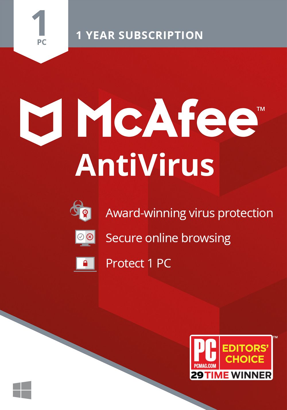 McAfee AntiVirus Plus 2021 | 1PC - 1 jaar
