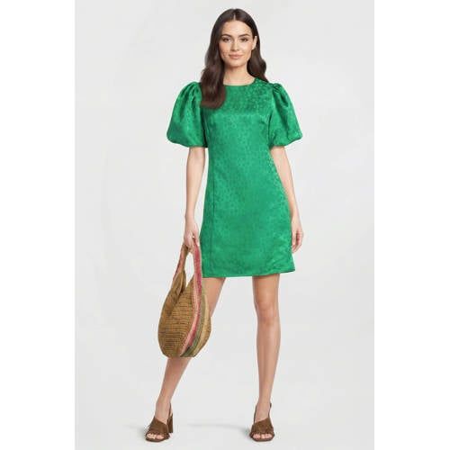 YAS Green Floral Short Dress