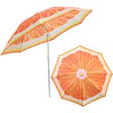 Parasol de jardin Botle Orange Polyester/Acier 180cm