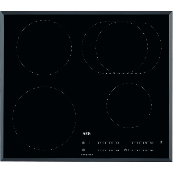 AEG IKB64411FB - 4 Zone Induction Hob - Black