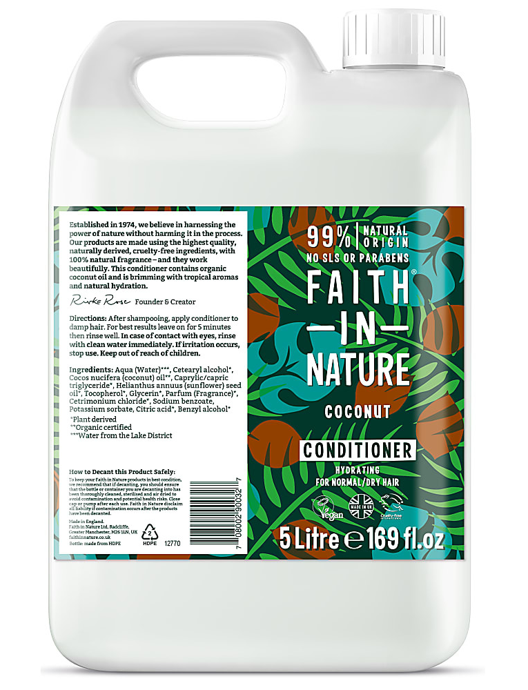 Faith in Nature Coconut Conditioner Refill Pack