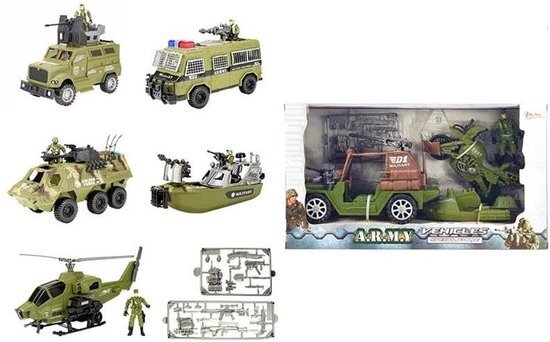 Toi Toys Toi Toys Alfafox Militair Voertuig Met Accessoires