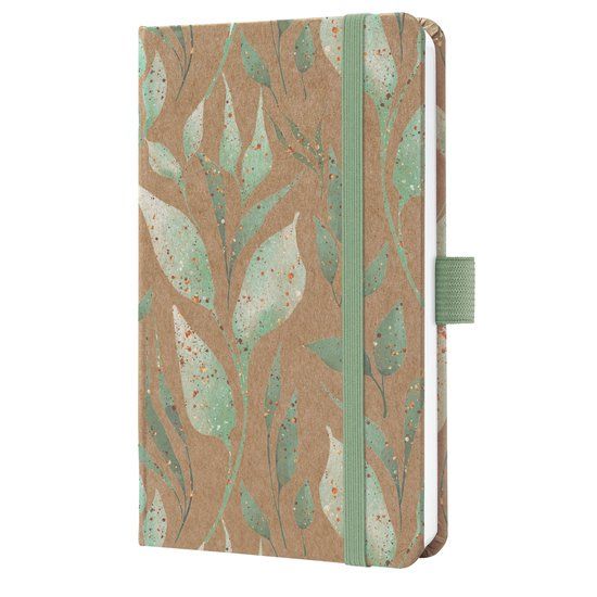 Sigel weekagenda Pure 2026 - A6 - Sparkle Leaves - Hardcover