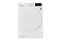 LG RH80V3AV0N Wasdroger Vrijstaand Voorlader 8 kg Wit Warmtepomp LED Wi-Fi