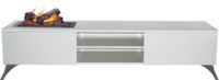 Xaralyn TV-meubel met haard - Elin E - wit hout - Opti-Myst waterdamphaard - cinewall - elektrische sfeerhaard met meubel