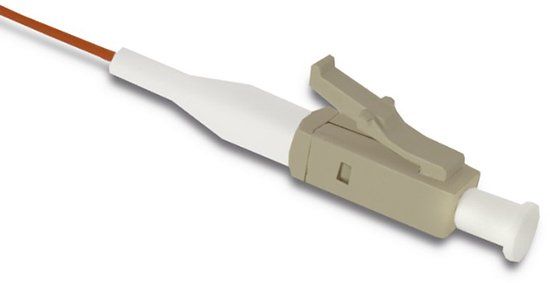 Qoltec - Multimode Pigtail - LC/UPC Connector - OM2 - 1m
