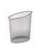 Alba MESHCORB M Poubelle 18 L Carré Acier Gris, Argent