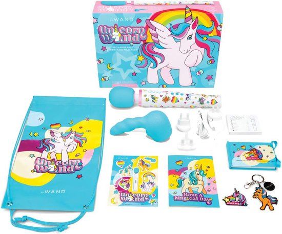 Le Wand Unicorn Special Edition - Wandmassager Set - Blue/White