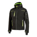 U-Power Jas Heren M Black Carbon Lange mouw Polyester