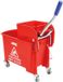 Jantex Kentucky dweilkar met wringer rood 20L