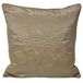 Elegance Couture Chic Faux Silk kussenhoes, taupe, 45 x 45 cm