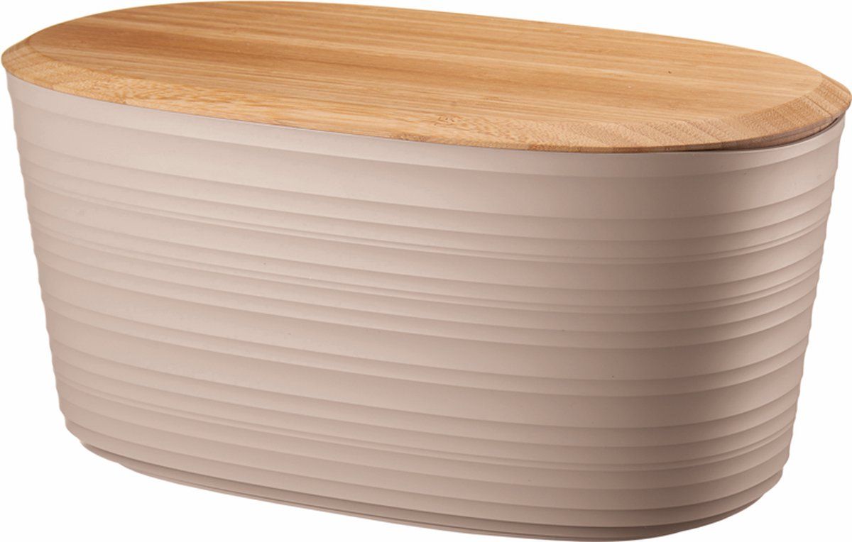 Guzzini Tierra Broodmand - Bruin - Gerecycled polyester/bamboe