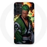Maniacase Samsung Galaxy A54 5g One Piece Zoro manga anime 3D-kunst hoesje