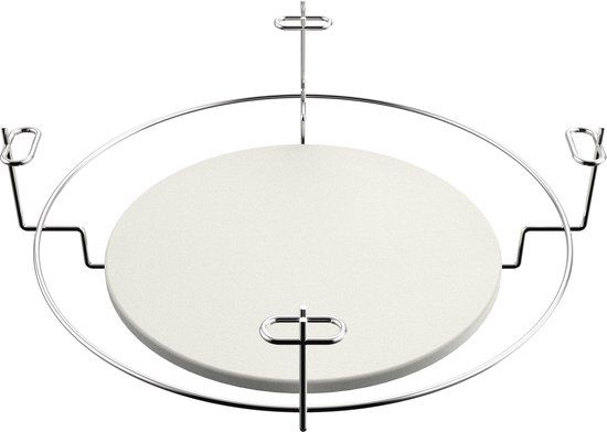 Grill Guru Medium Platesetter - Ø40cm - White