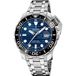 Festina F20043/2 Automatisch Heren Polshorloge Blauw/Zilverkleurig Staal