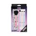 Disney Villains - Les Vilains Make-upborstels Game - X4 Facial Brush + Storage Kit - Ursula - Malifica - Cruella D'Eber - Les Méchants