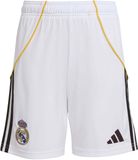 Adidas Real Madrid CF Trainingsbroek Korte Broek Unisex Kinderen Wit Polyester Maat 176