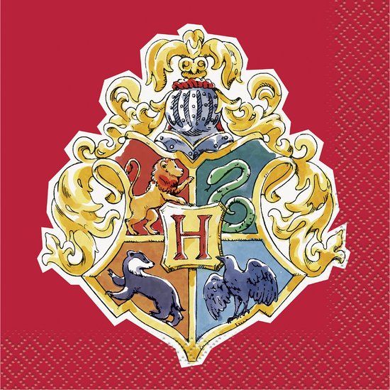 Harry Potter Servetten - 16 stuks - Verjaardag - Multicolor