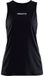 Craft Rush Slim Singlet Dames - Zwart | Maat: L