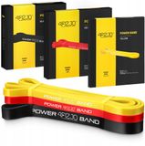 4FIZJO Group Sp. z o.o. 3x Powerband Oefenbanden Fitness - Weerstand 1-17kg