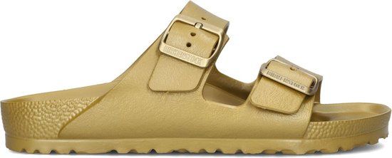 Birkenstock Arizona Eva Women's Slides - Gold - Size 41 - Spring/Summer 2024