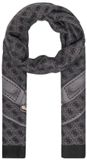 GUESS Katya Colsjaal Vrouwen Polyester Grijs Logo