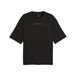PUMA Graphics Boxy Foil T-shirt voor Heren, Zwart, Maat S