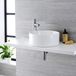 Hudson Reed Vasque à poser ronde - 40 cm - Salle de Bains Moderne - Céramique