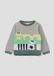 s.Oliver Pull en maille avec motif animal - Gris pigeon