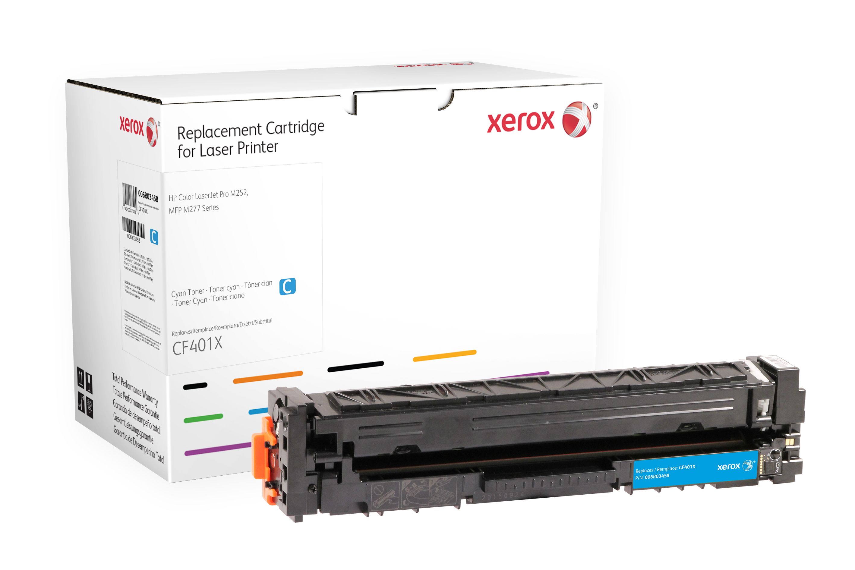 Xerox 006R03458 toner cartridge cyaan - Compatibel met HP CF401X