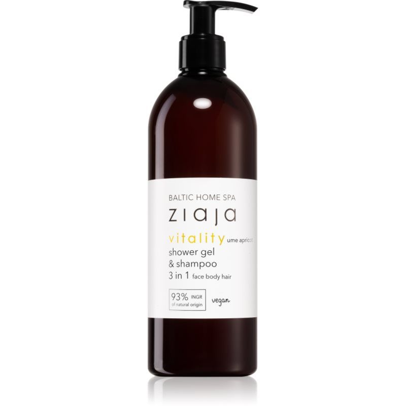 ZIAJA Baltic Home Spa Shower Gel & Shampoo - 500 ml