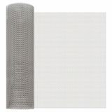 vidaXL - Mesh - Scherm - 40 x 1000 cm - 6 Mesh - Roestvrij staal - Zilverkleurig