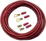 Sinuslive Car-HiFi stroomkabelset 10 mm² Verguld