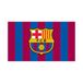 Gelicentieerd FC Barcelona Gelicentieerd Decor Vinyl Muursticker - Klein (65cm (b) x 40cm (h) - Full Colour Crest op Merk Rood en Blauw