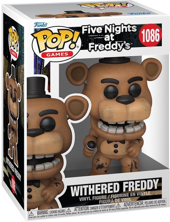Funko Five Nights at Freddy's Withered Freddy Vinyl Figure