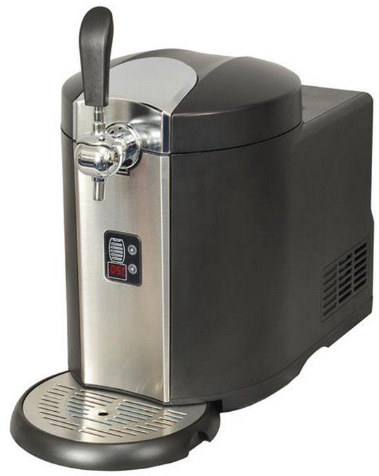KITCHEN CHEF bierautomaat met compressor 5l zwart / RVS