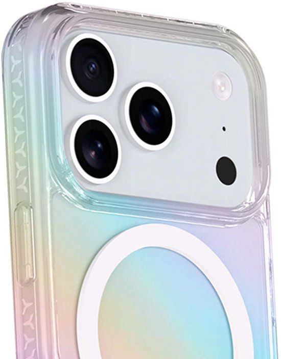 FORCE CASE Air Series Hoesje voor iPhone 17 Pro - Versterkt MagSafe Anti-Shock 3m, Meerkleurig
