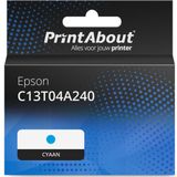 PrintAbout Ink Cartridge C13T04A240 Magenta Extra High Capacity Compatible with Epson