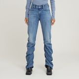 G-Star G-Staq 3D Low Bootcut Wmn Jeans Femme Coton Faded Sea Point Blue